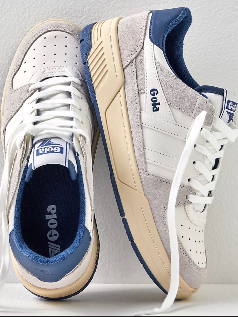 Gola Allcourt 86 Leather Sneakers